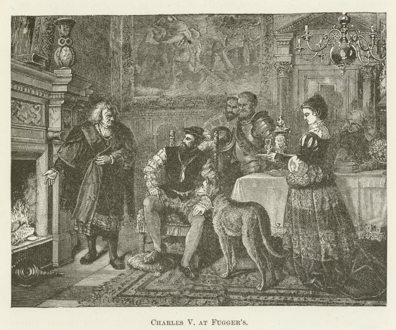 Carlo V dai Fugger da English School