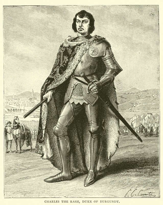 Carlo il Temerario, Duca di Borgogna da English School