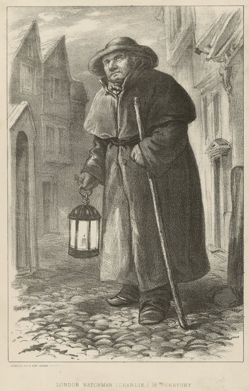 Charlie, un guardiano di Londra del 18° secolo da English School