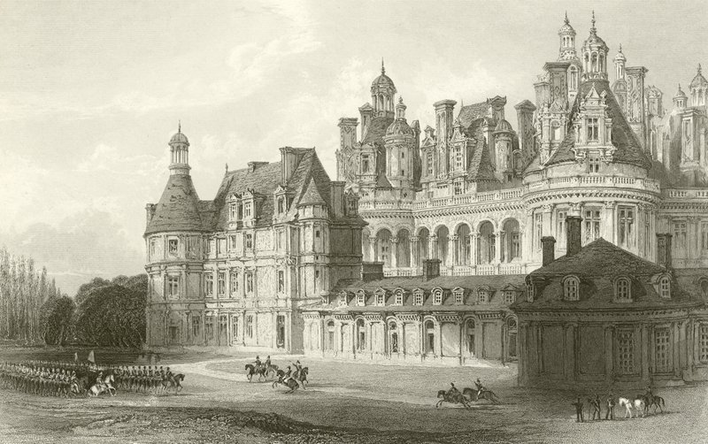 Castello di Chambord, Loir et Cher da English School
