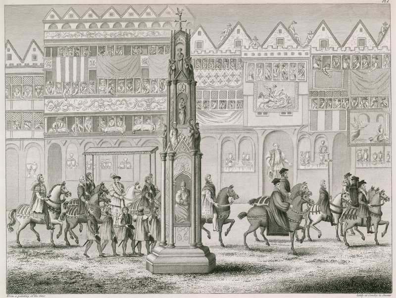 Cheapside Cross, come appariva nell