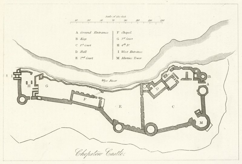 Castello di Chepstow da English School