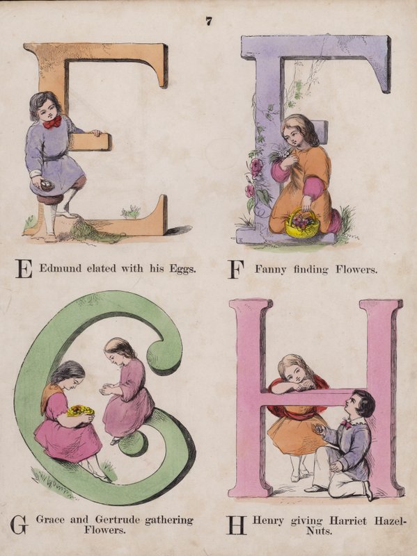 Alfabeto dei bambini da English School