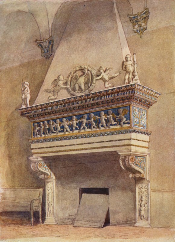 Camino delle Agneli, Palazzo Ducale, Urbino, Italia da English School