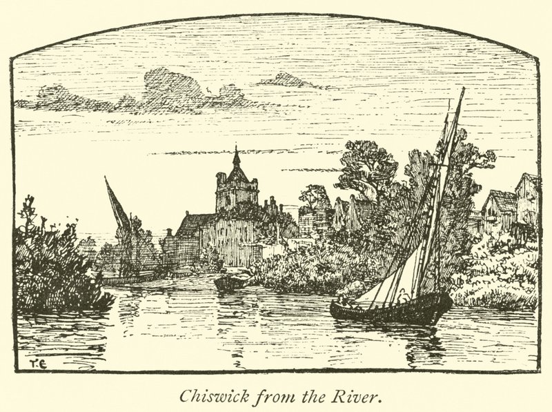 Chiswick dal fiume da English School