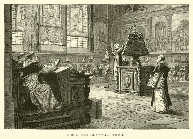Coro di Santa Maria Novella, Firenze da English School