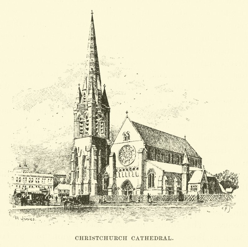 Cattedrale di Christchurch da English School