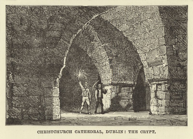 Cattedrale di Christchurch, Dublino, la cripta da English School