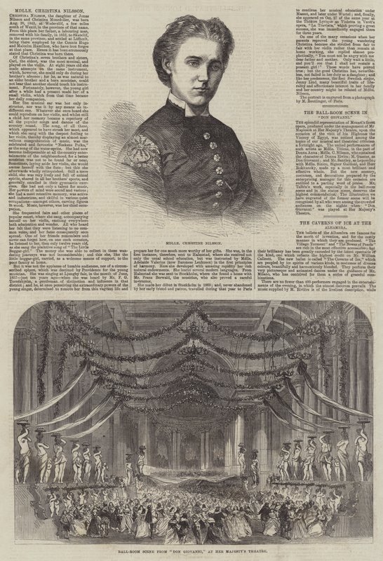 Christina Nilsson in Don Giovanni da English School