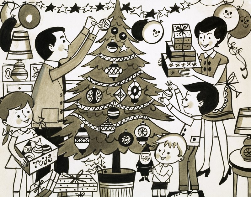 Albero di Natale da English School