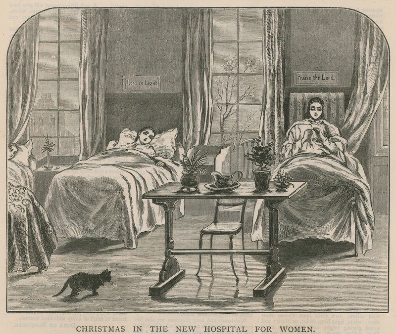 Natale nel nuovo Hospital for Women da English School