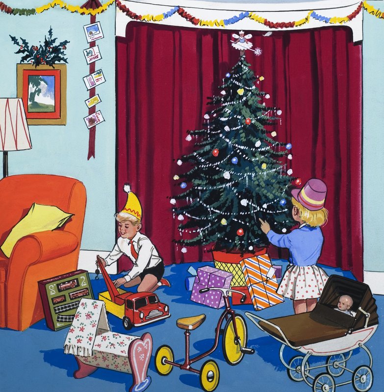 Giocattoli di Natale da English School