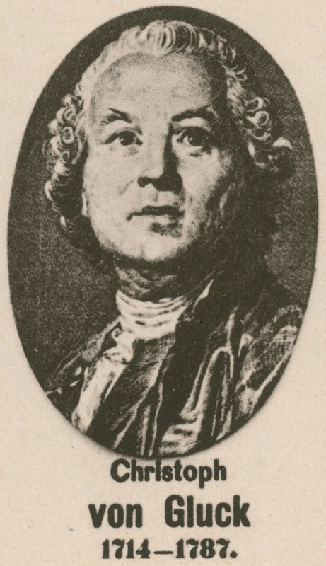 Christoph von Gluck (incisione) da English School