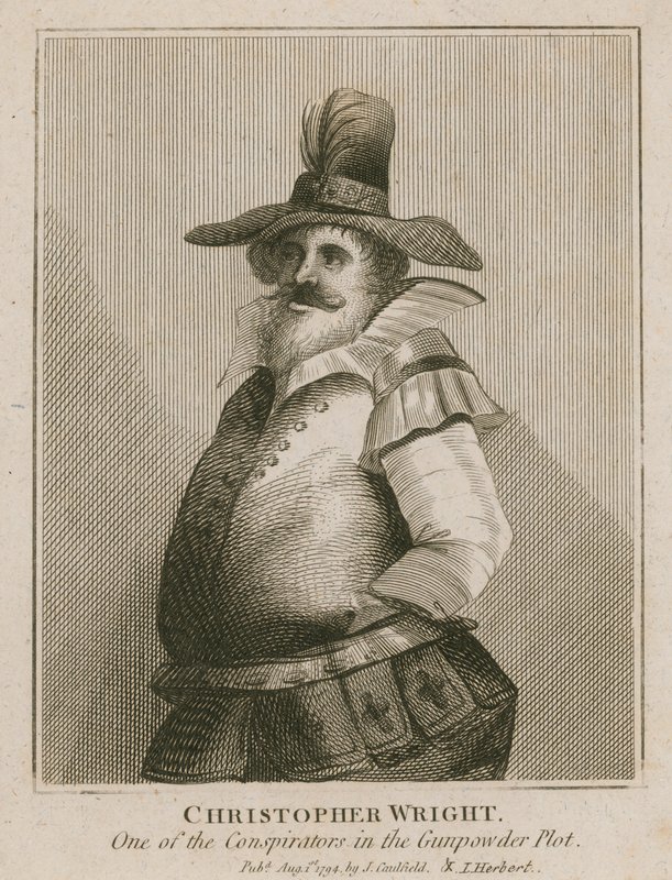 Christopher Wright, uno dei cospiratori nella Congiura delle Polveri da English School