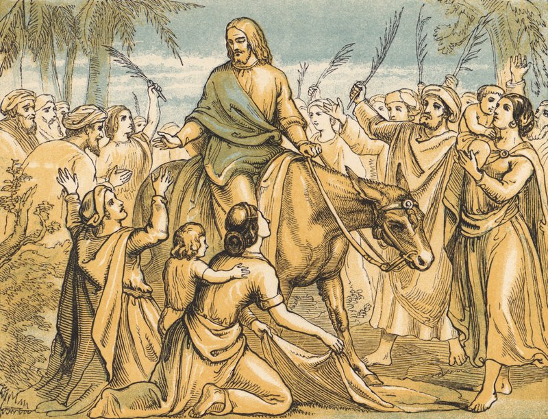 Ingresso di Cristo a Gerusalemme da English School