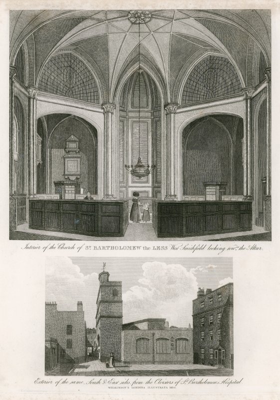 Chiesa di San Bartolomeo il Minore, West Smithfield da English School