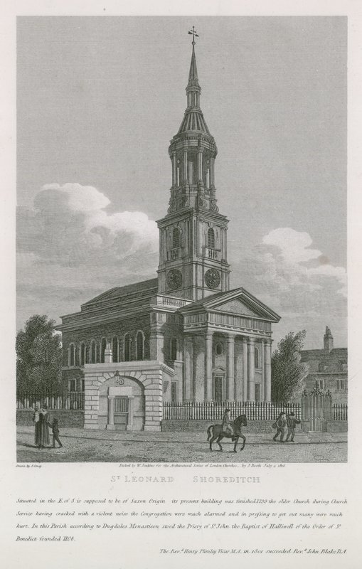 Chiesa di San Leonardo, Shoreditch da English School