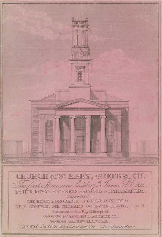 Chiesa di Santa Maria, Greenwich da English School