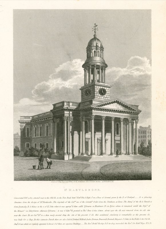 Chiesa di St Marylebone, Londra da English School
