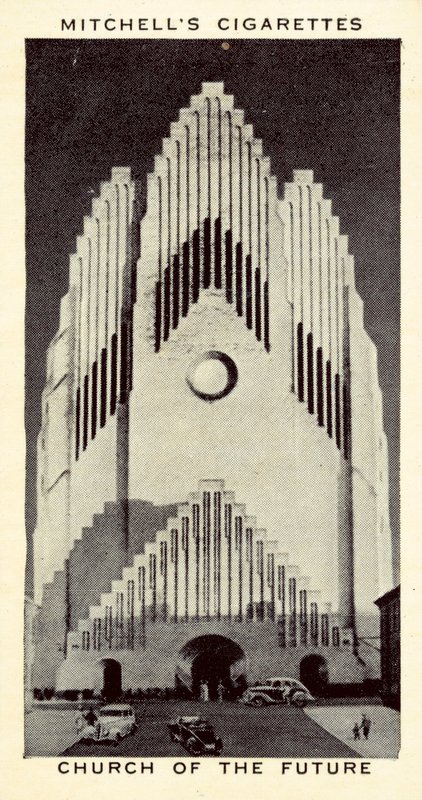 Chiesa del Futuro (litografia) da English School