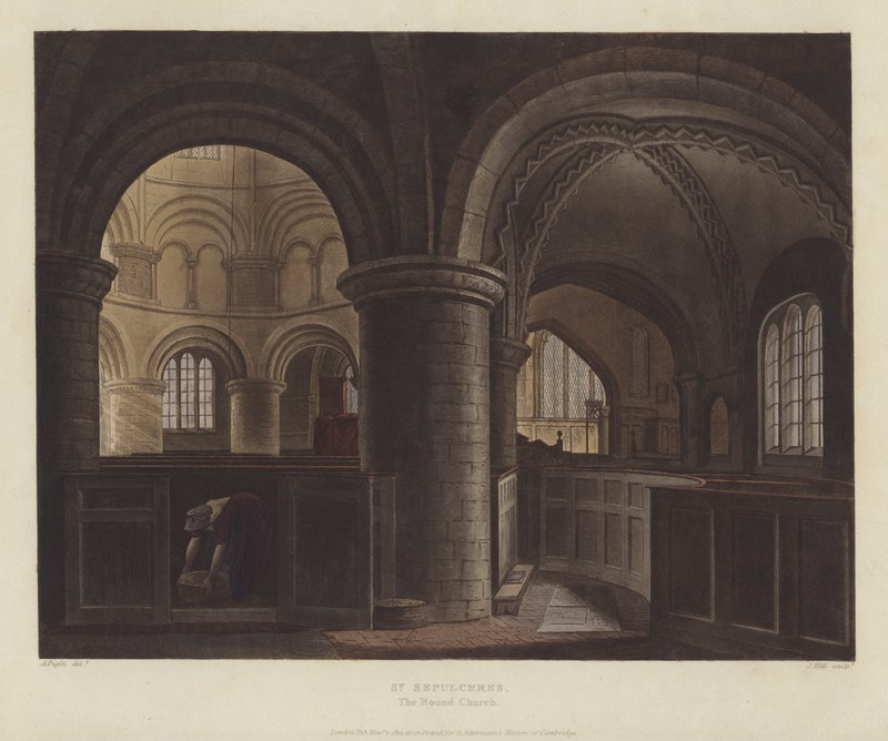 Chiesa del Santo Sepolcro (la Chiesa Rotonda), Cambridge da English School