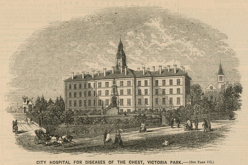 City Hospital for Diseases of the Chest, Victoria Park, Londra da English School