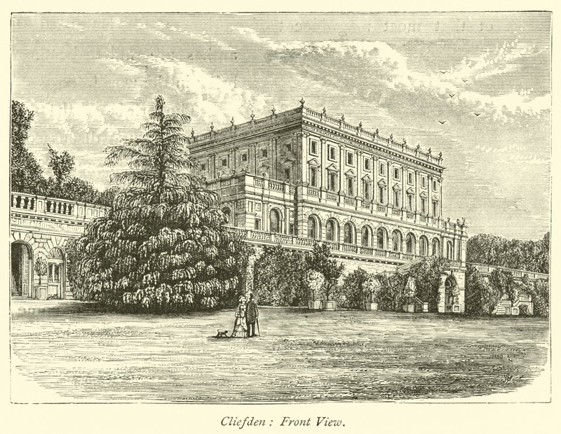 Cliefden, vista frontale da English School