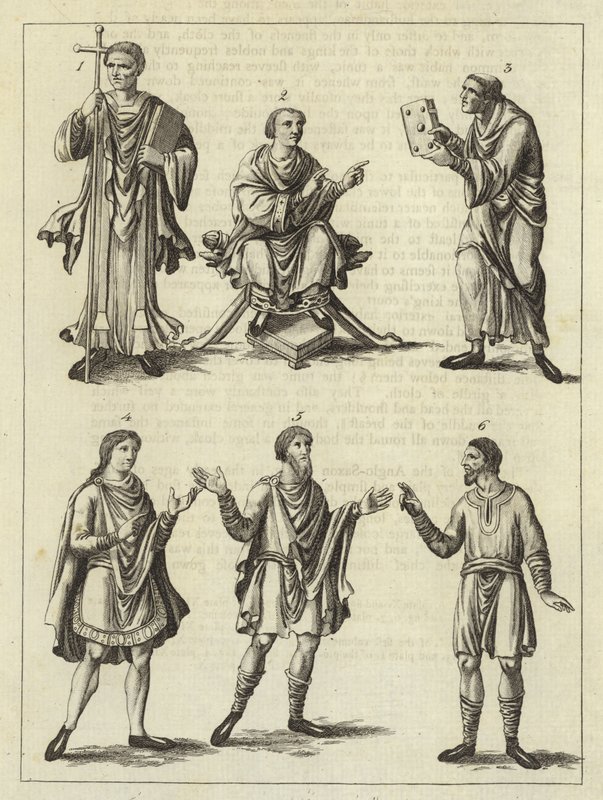 Abiti degli Anglo-Sassoni da English School