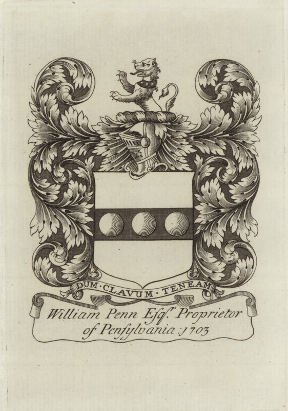 Stemma di William Penn da English School