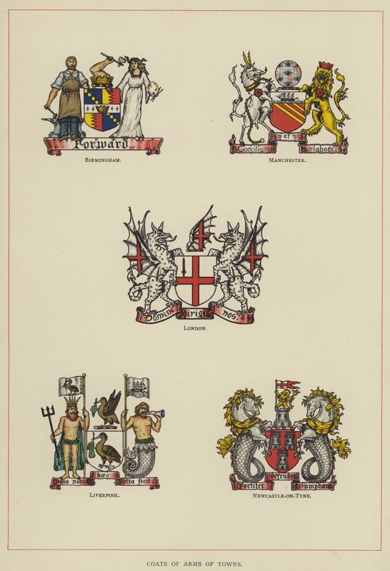 Stemmi delle città da English School