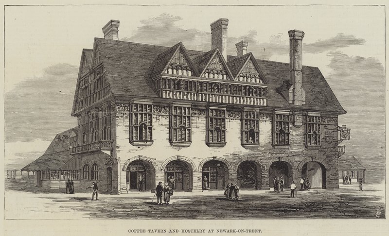 Taverna del caffè e ostello a Newark-on-Trent da English School