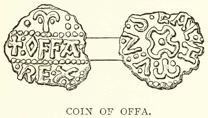 Moneta di Offa da English School