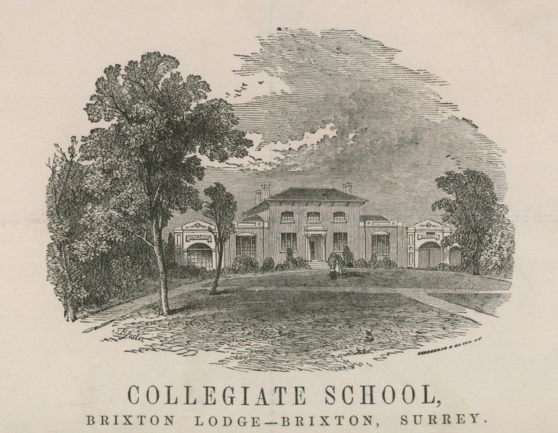 Scuola Collegiale, Brixton Lodge, Brixton, Surrey da English School