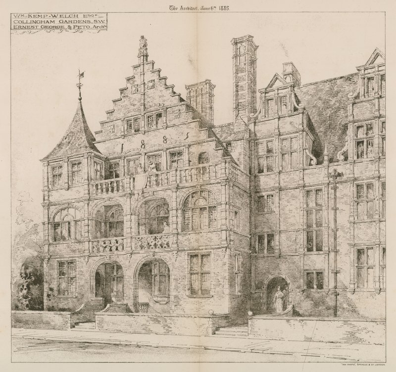 Collingham Gardens, Kensington, Londra da English School