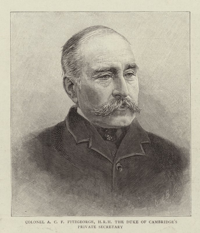 Colonnello A C F Fitzgeorge, Segretario Privato di SAR il Duca di Cambridge da English School