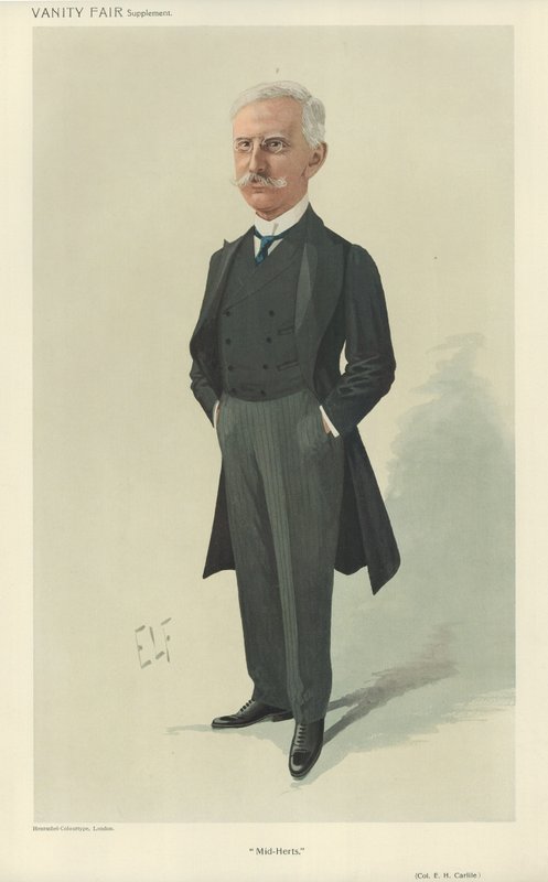 Colonnello E H Carlile da English School