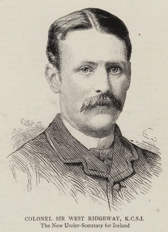 Colonnello Sir West Ridgeway, KCSI da English School