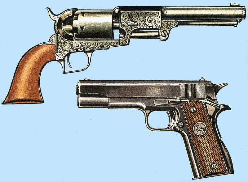 Rivoltella Colt e automatica da English School