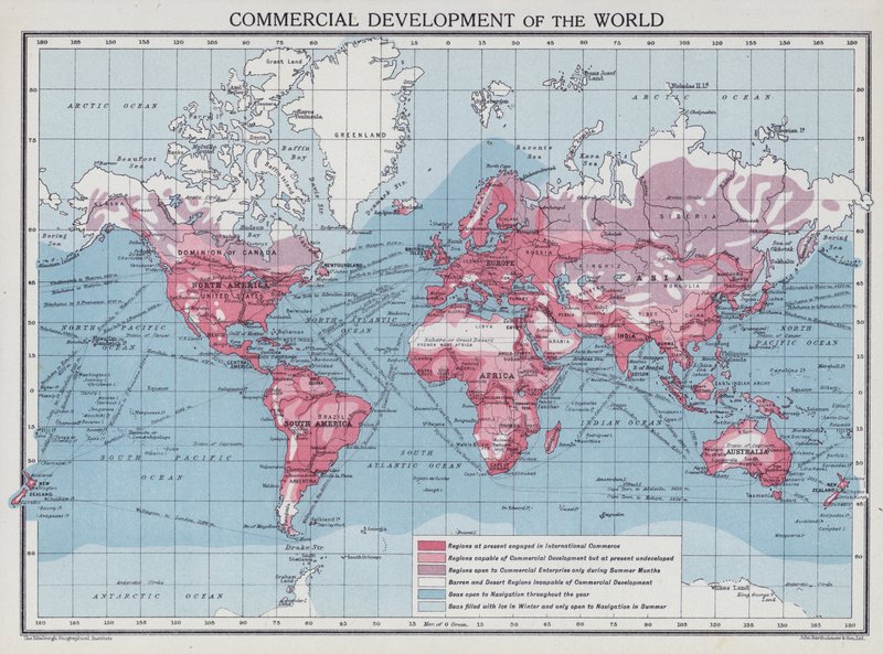 Sviluppo commerciale del mondo da English School