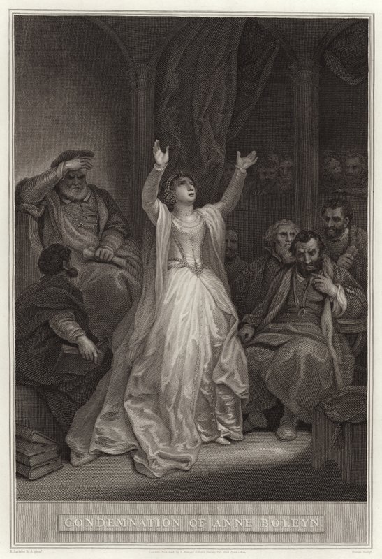 Condanna di Anna Bolena da English School