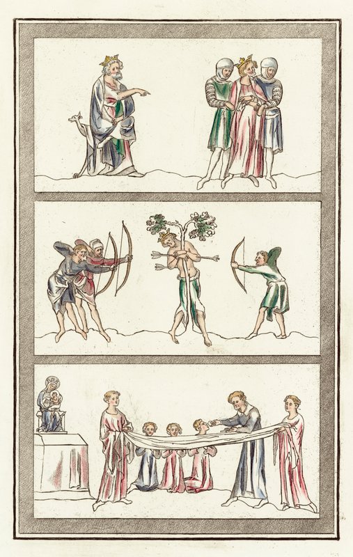 Condanna di Edmondo, Morte del re Edmondo, Sacramento della Cena del Signore da English School