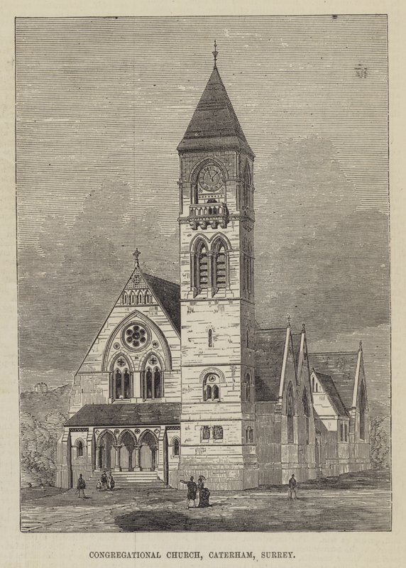Chiesa congregazionale, Caterham, Surrey da English School