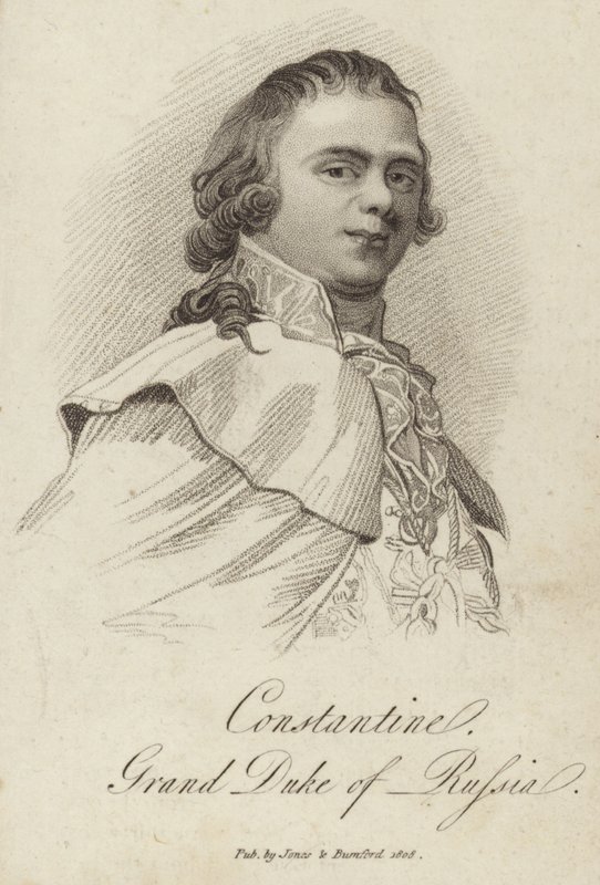 Costantino Pavlovich, Granduca di Russia da English School
