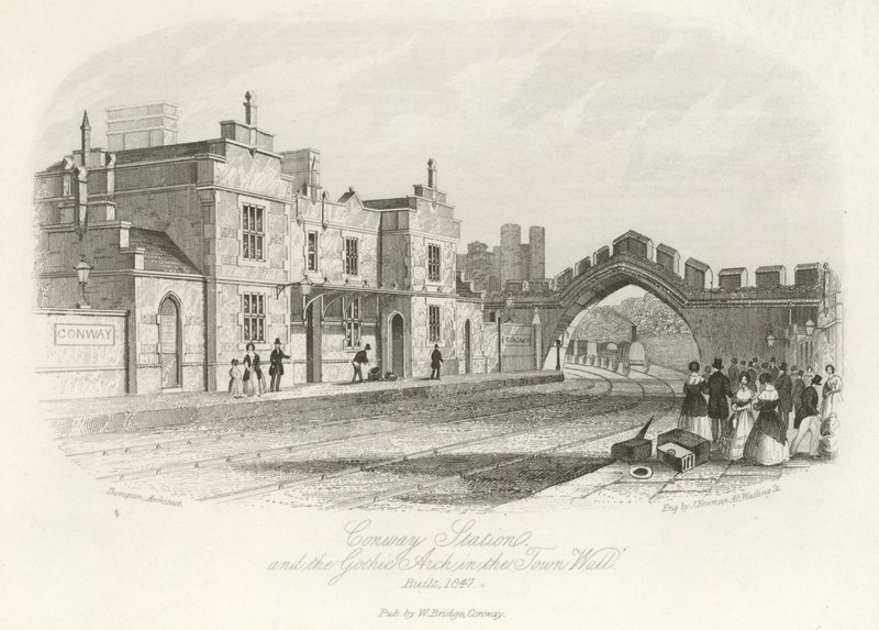 Stazione di Conwy e l