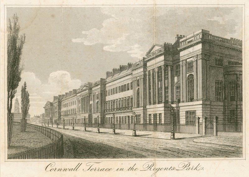 Cornwall Terrace, Regents Park, Londra da English School
