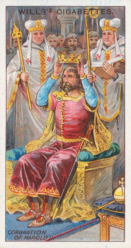 Incoronazione di Harold II da English School