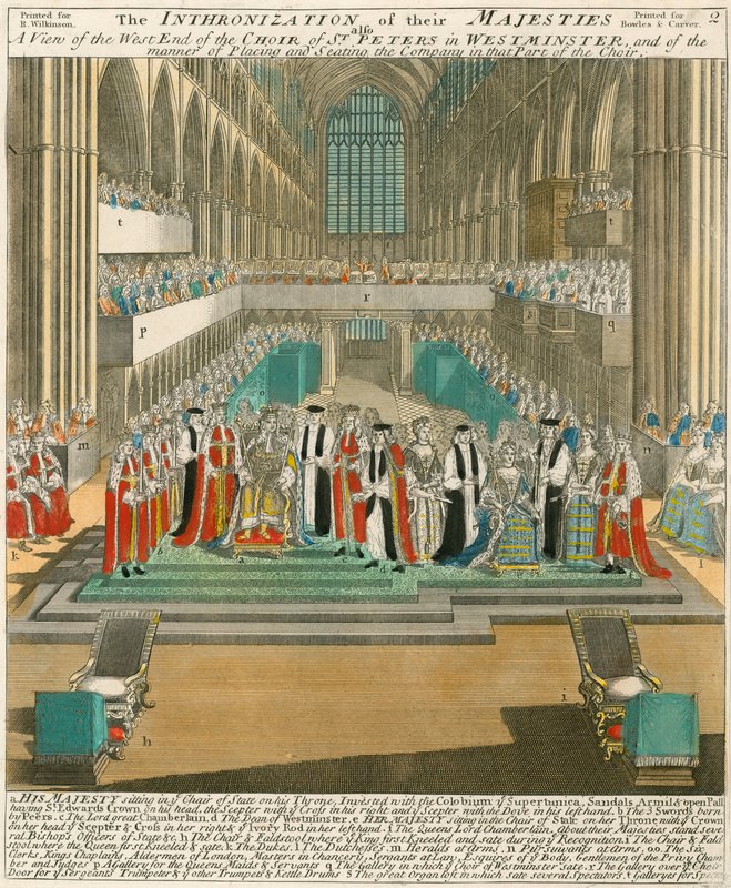 Incoronazione del Re Guglielmo III e della Regina Maria l