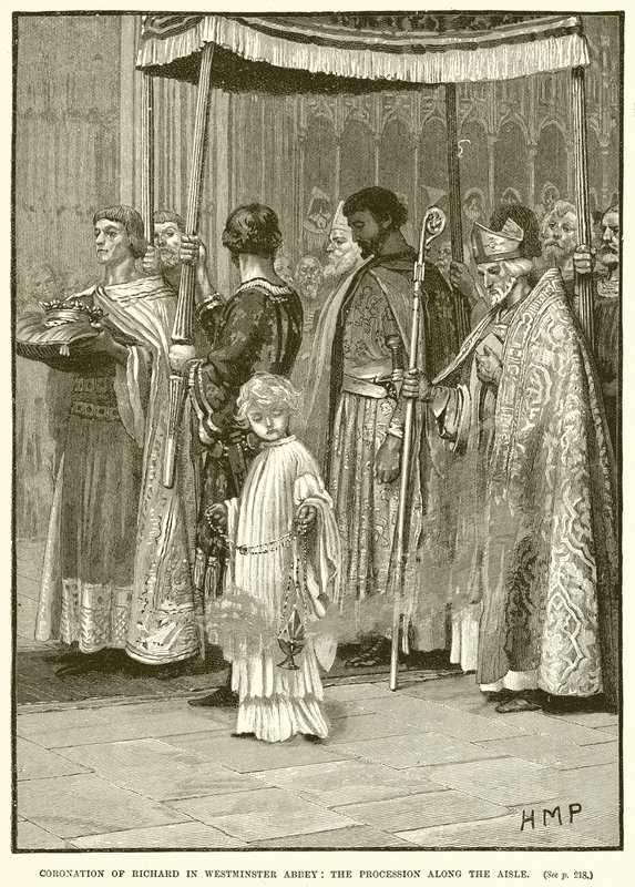 Incoronazione di Riccardo nell