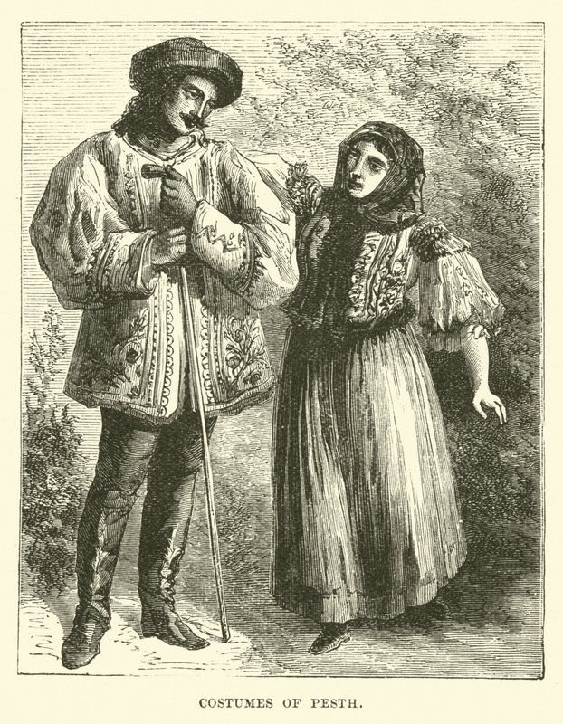 Costumi di Pesth da English School