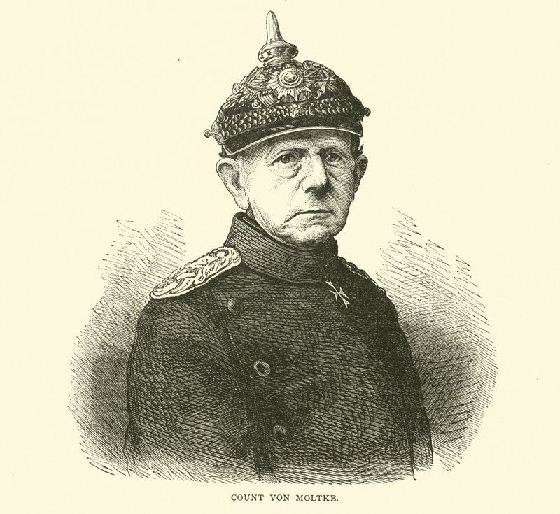 Conte Von Moltke, luglio 1870 da English School